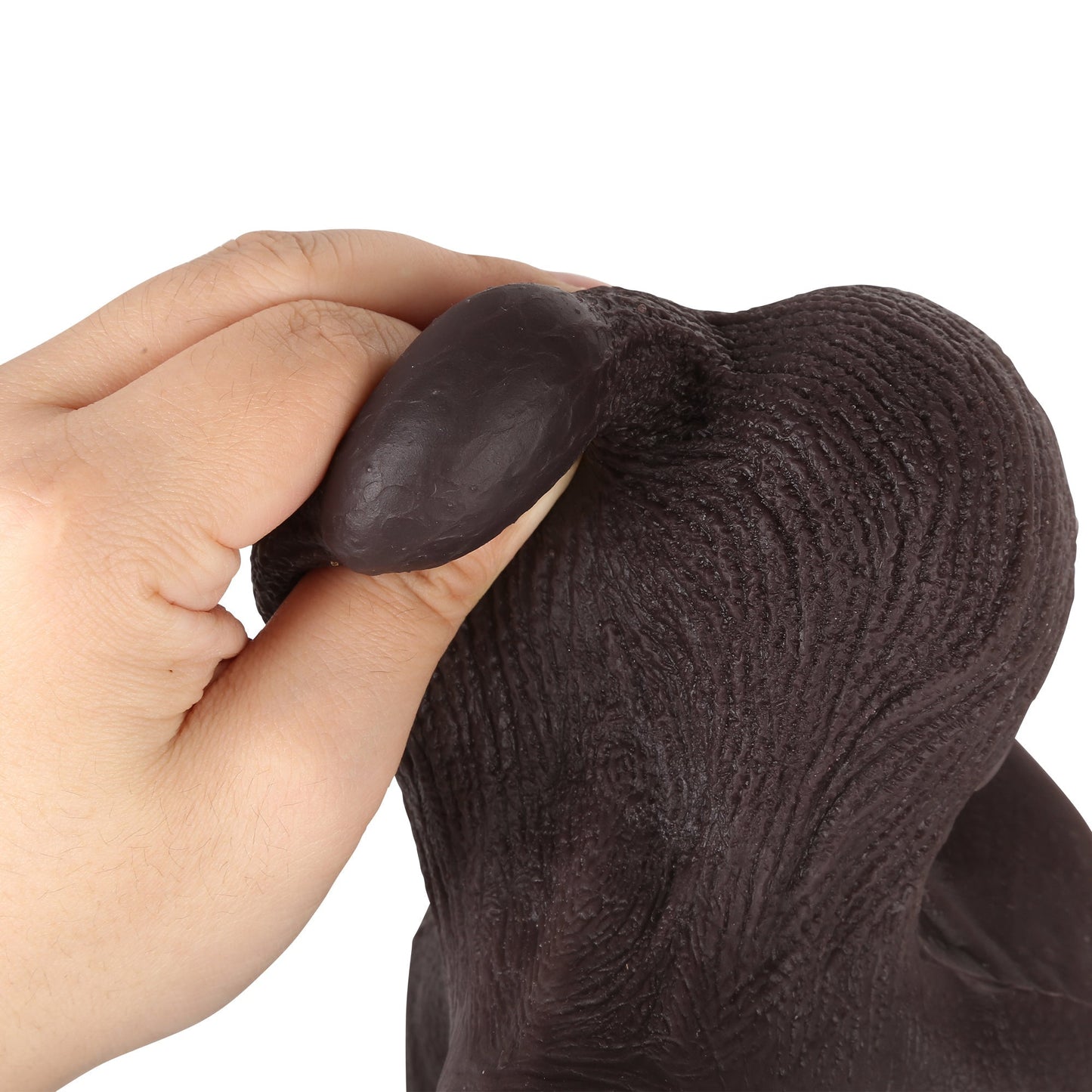 Tiger 7 Inch Realistic Silicone Dildo with Strong Suction Cup Hands-Free | DongToy Position 43