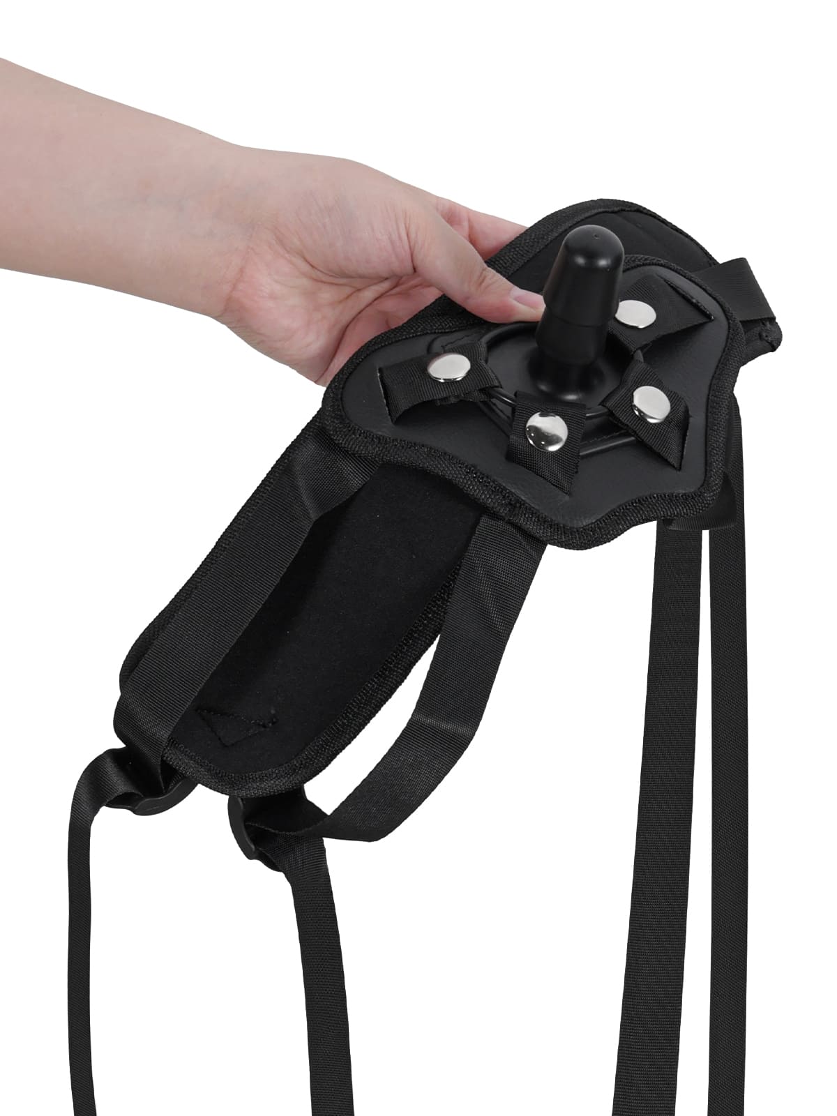 TPE + PU Leather Vac-U-Lock Strap On Position 4