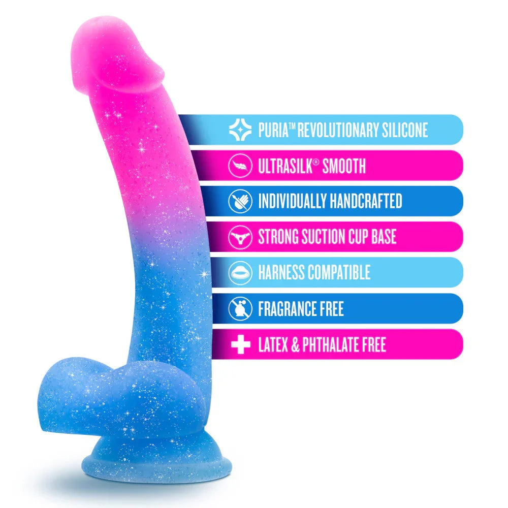 Chasing Sunsets Mermaid: Artisan 8 Inch Dildo